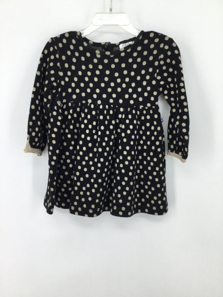 Zara Child Size 12-18 Months Black Dress - girls