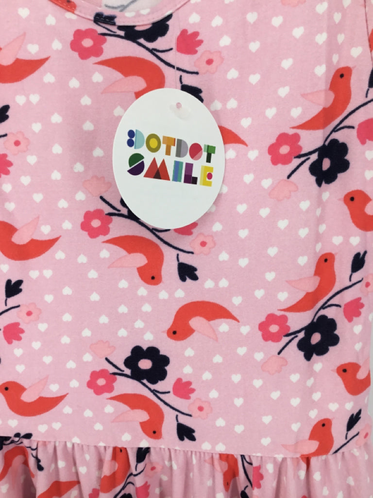 Dot Dot Smile Child Size 7 Pink Dress - girls
