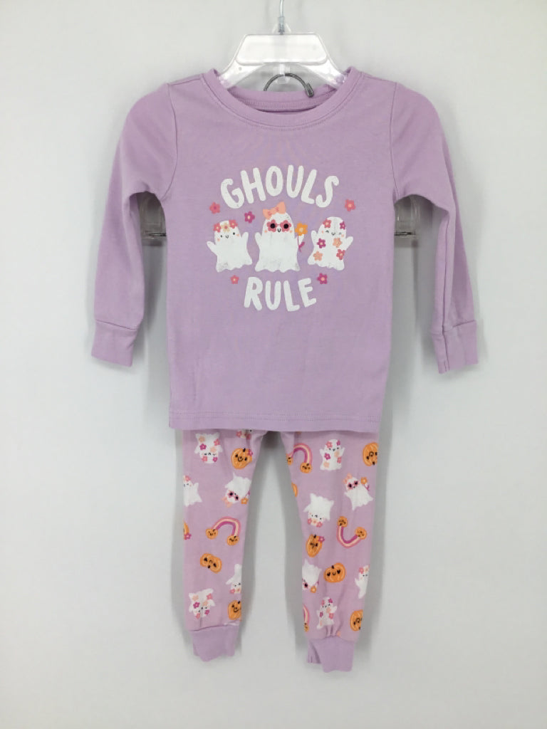 Old Navy Child Size 2 Purple Halloween Pajamas