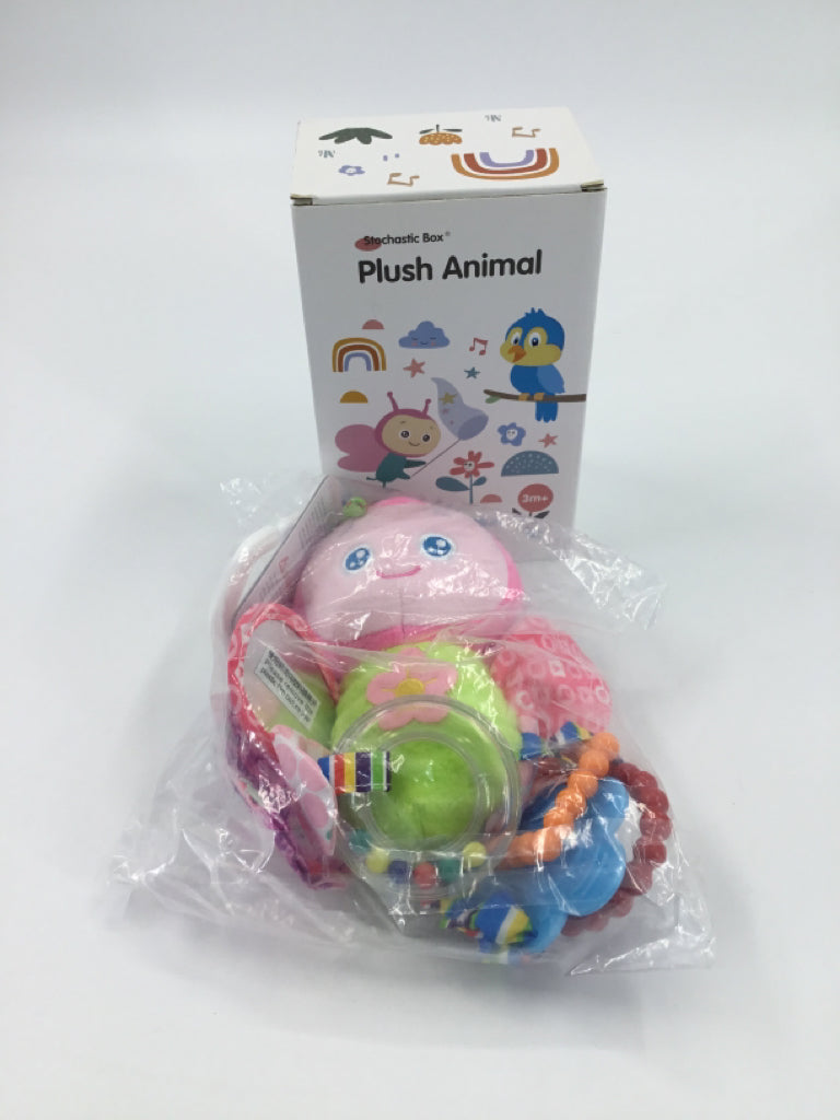 Happy Monkey Plush Butterfly Clip Toy