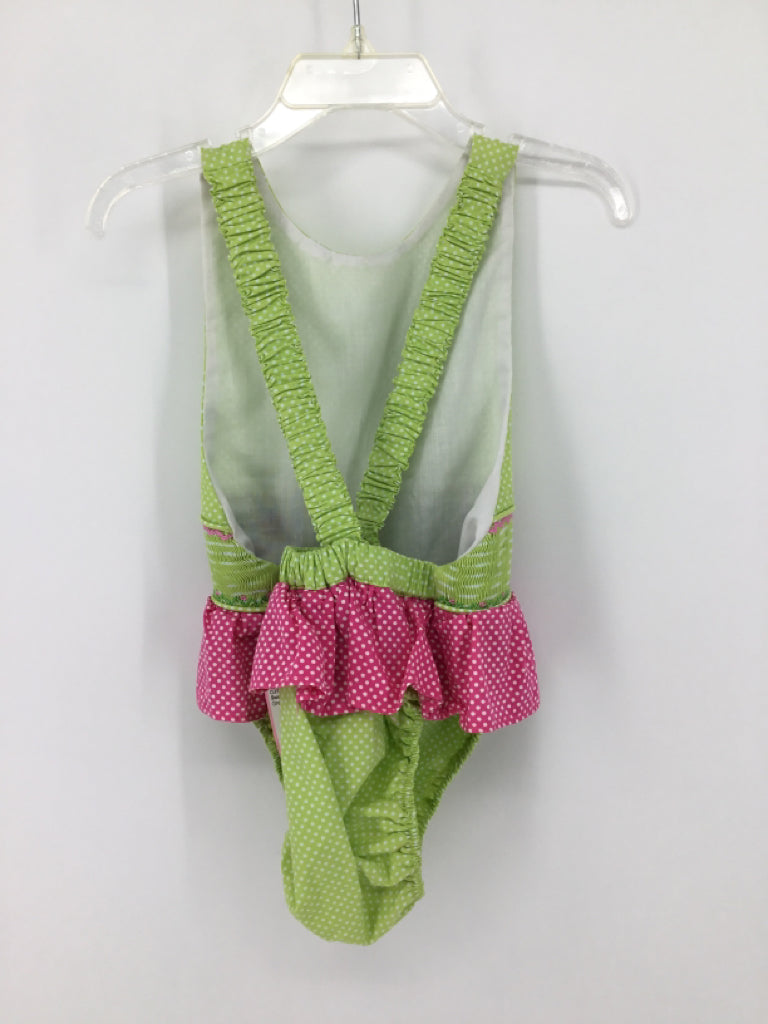 Sweet La-Tea-Da Child Size 4 Green Outfit - girls