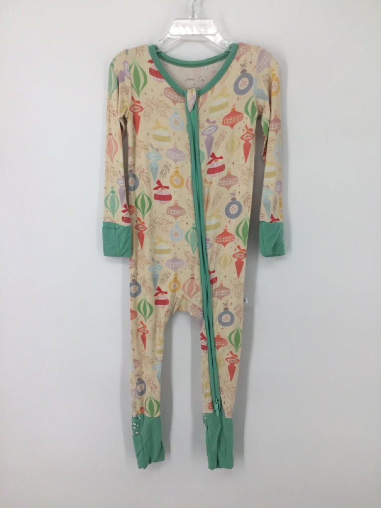 Caden Lane Child Size 2 Multi-Color Christmas Pajamas