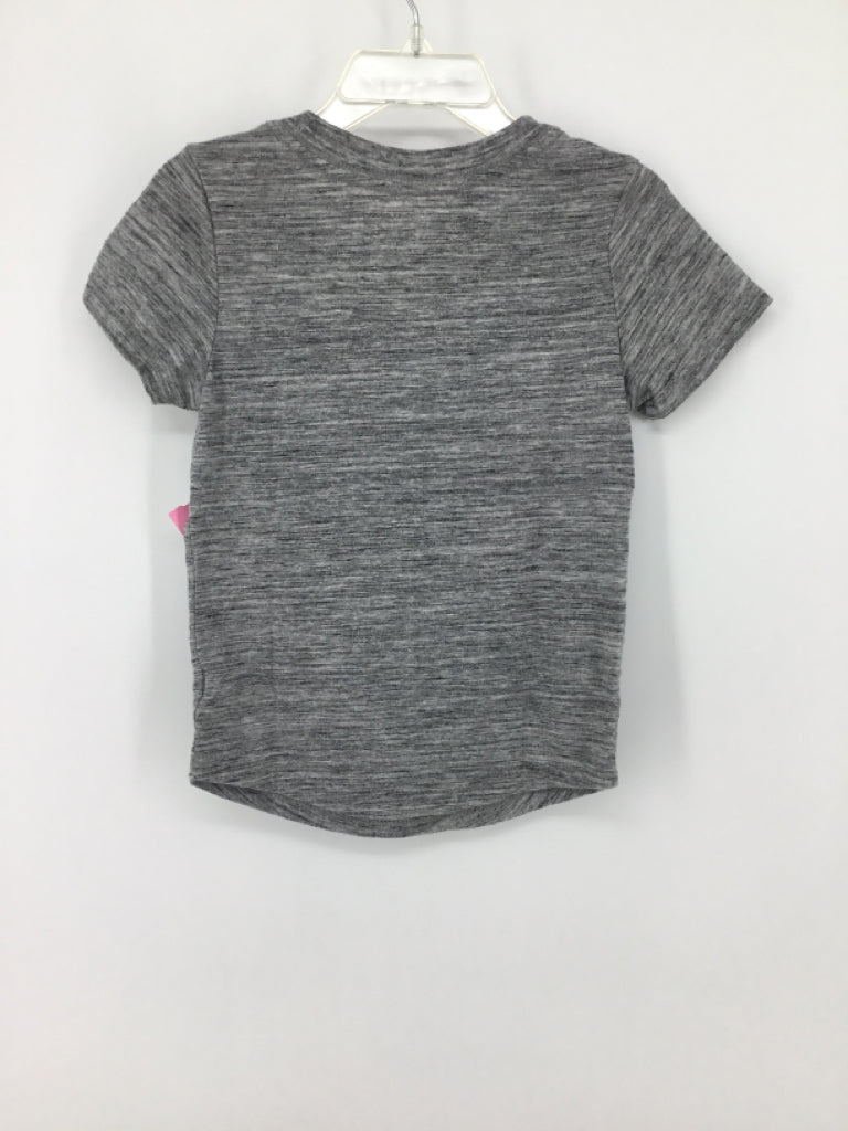 Cat & Jack Child Size 2 Gray Marbled T-shirt