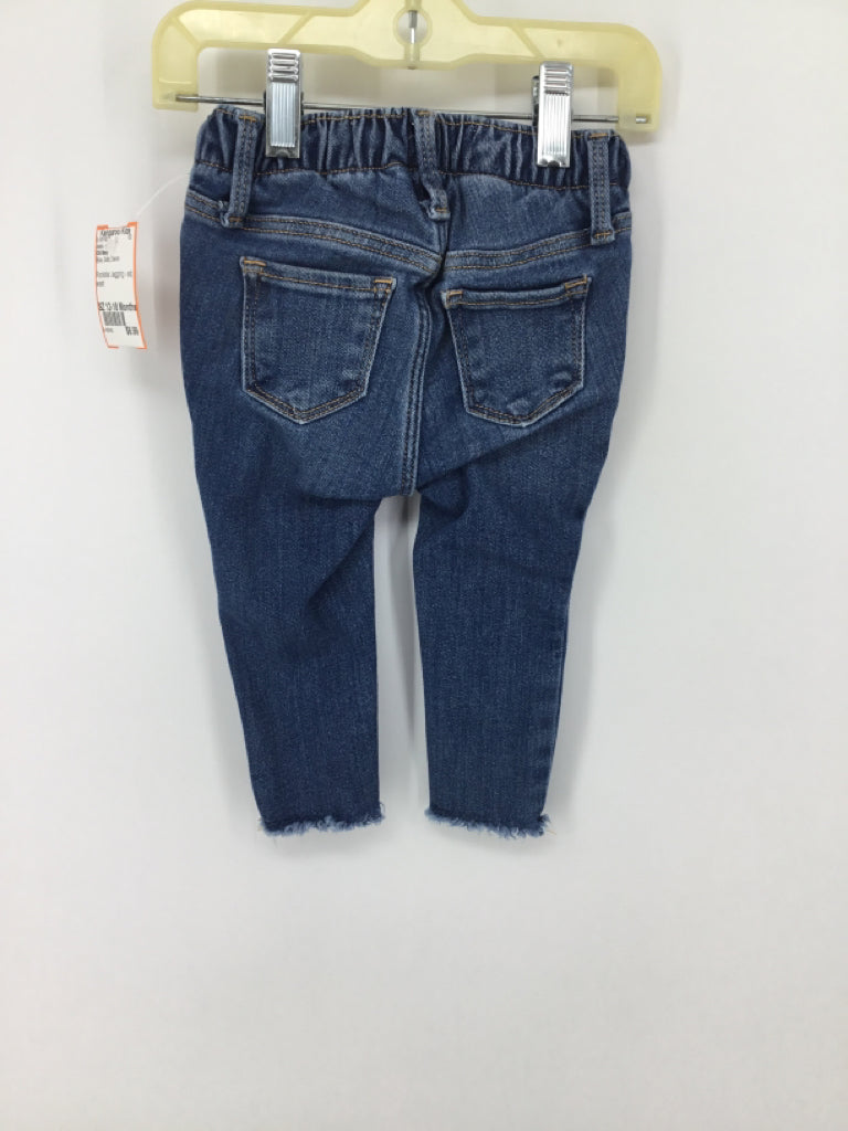 Old Navy Child Size 12-18 Months Blue Jeans - girls