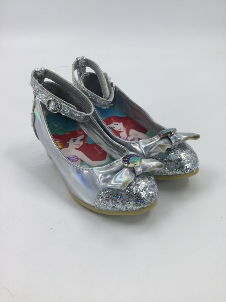 Disney Child Size 9 Toddler Silver Dress Shoes