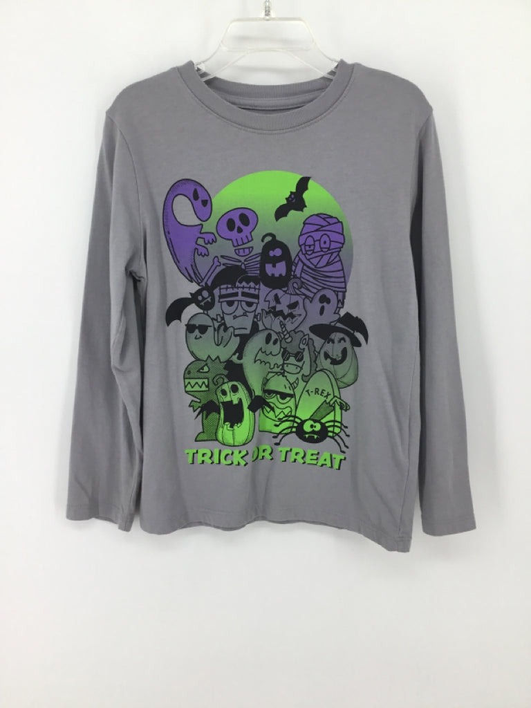 H & M Child Size 5 Gray Halloween T-Shirt
