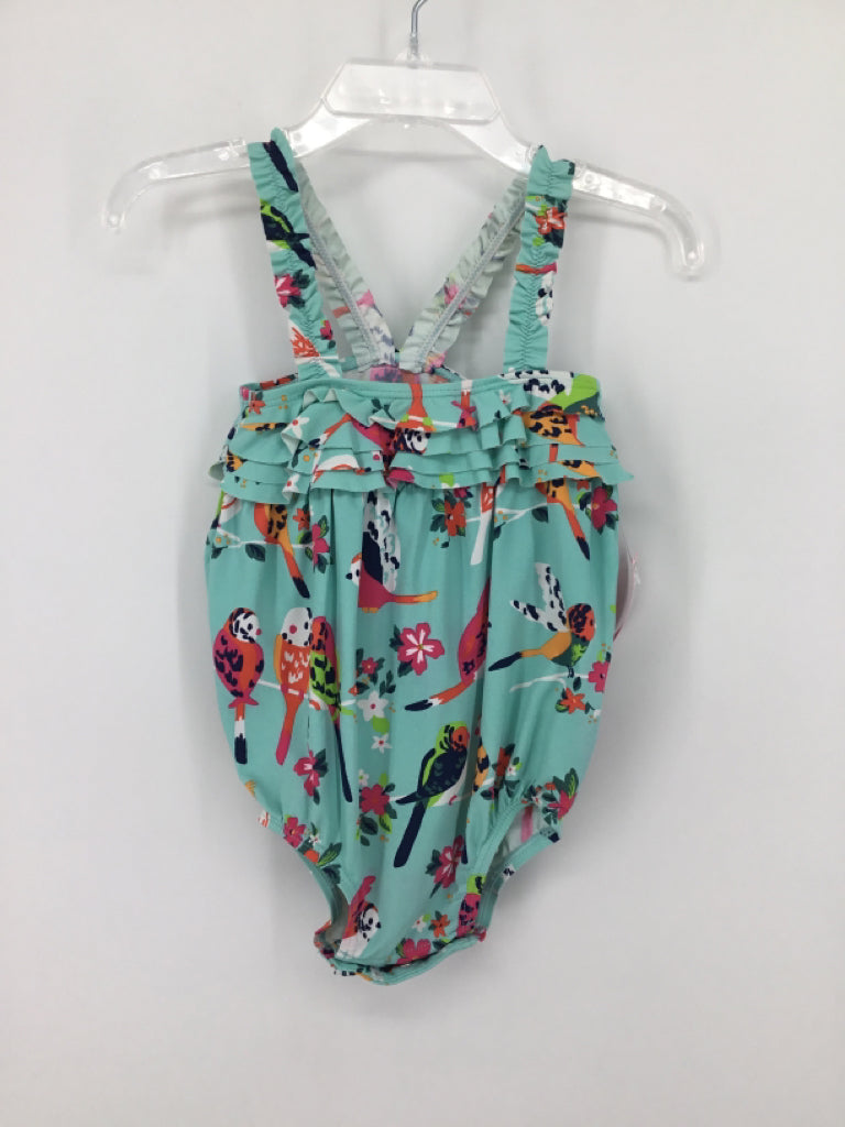 Hatley Child Size 6-9 Months Blue Swimwear - girls