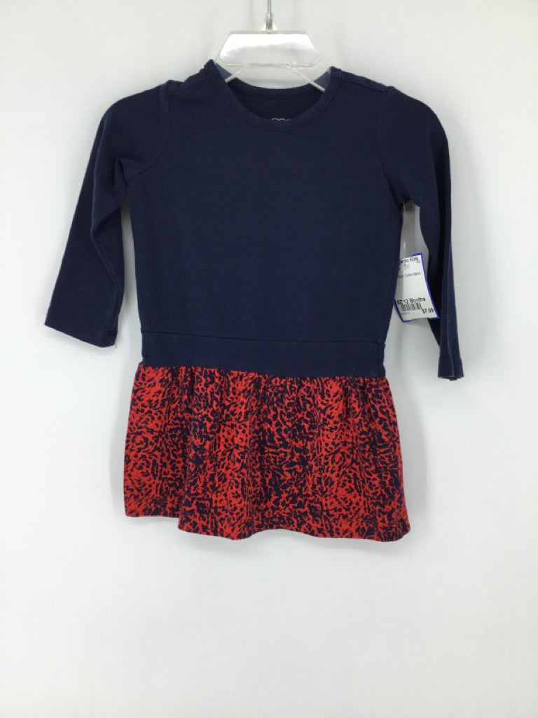 EGG Child Size 12 Months Navy Dress - girls