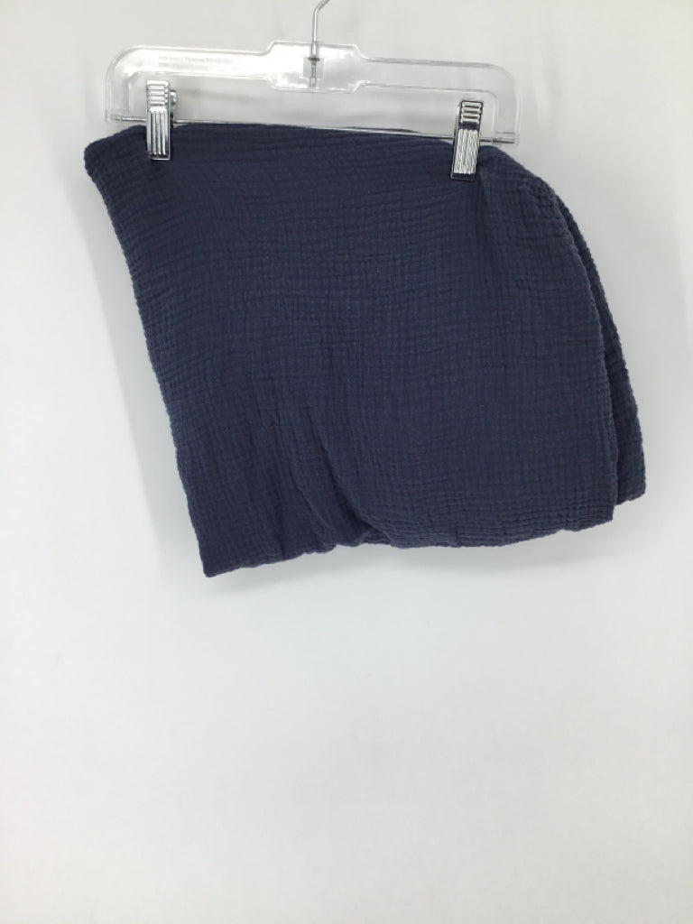 LuLu Moon Blue Crib Sheet