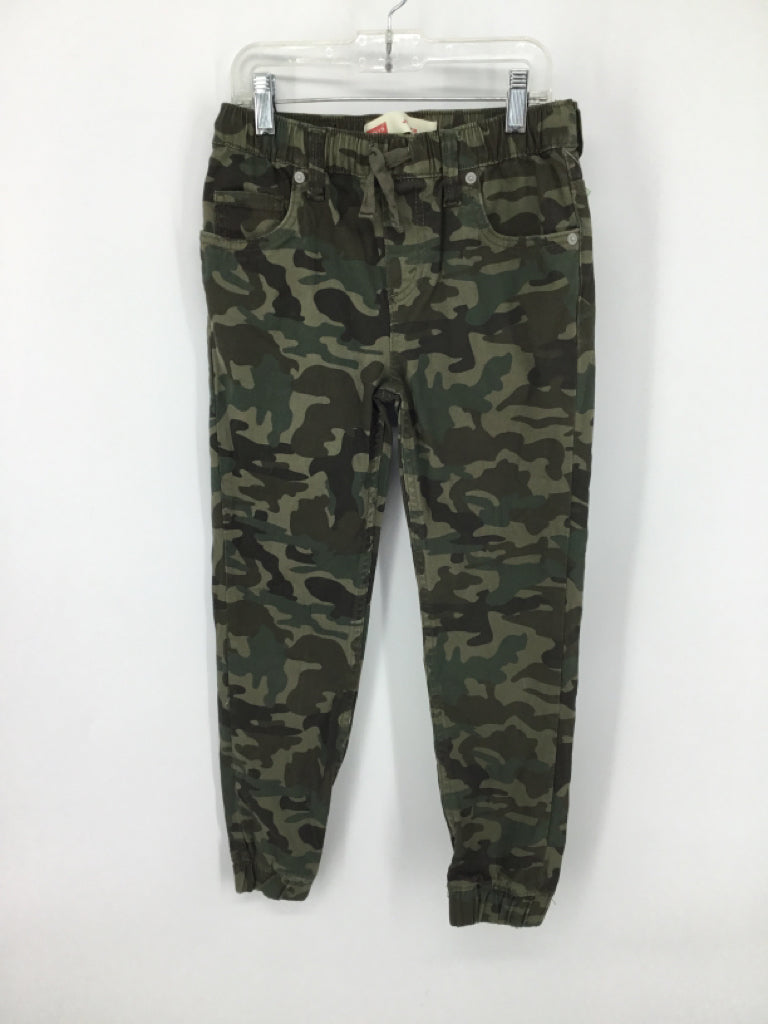 Levi's Child Size 10 Green Camoflage Pants - boys