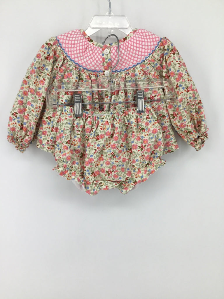 Cecil and Lou Child Size 9 Months Multi-Color Thanksgiving Outfit