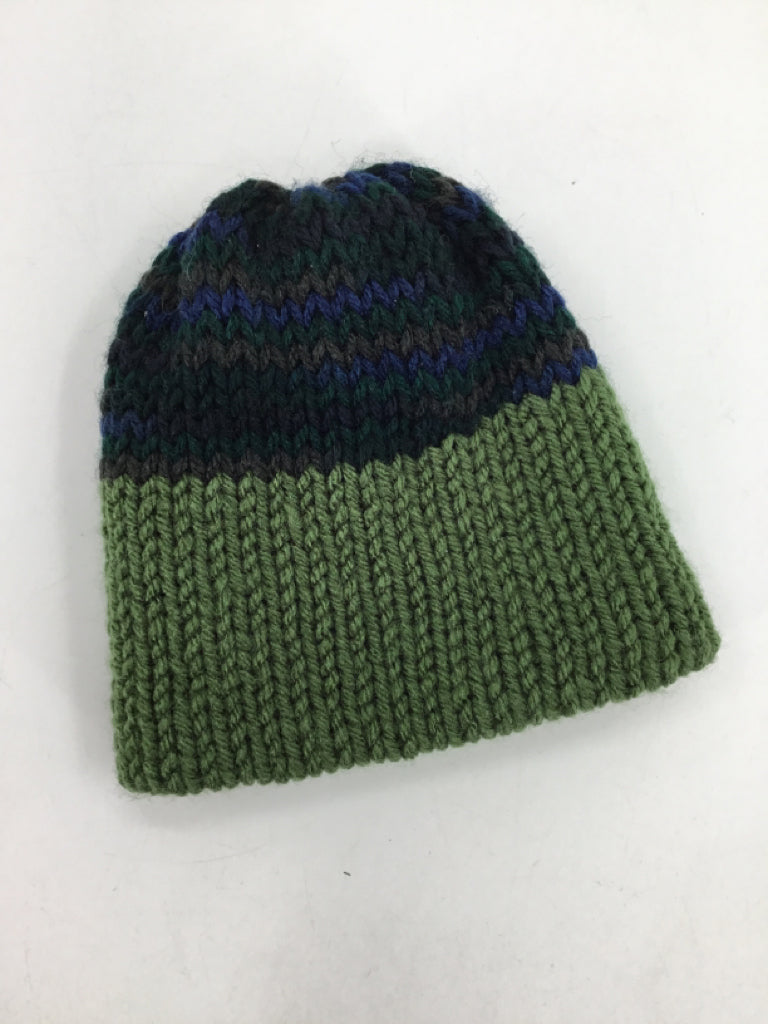 brandless Child Size 6-12 Months green Knit Hats - boys