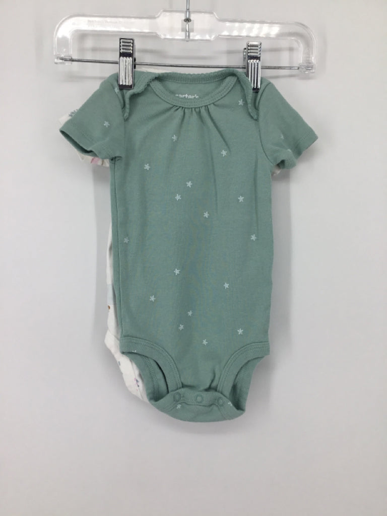 Just One You Made by Carters Child Size 6 Months White Onesie