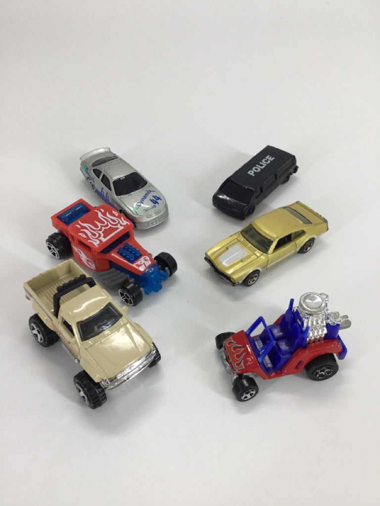 Hot Wheels Cars - 6pcs