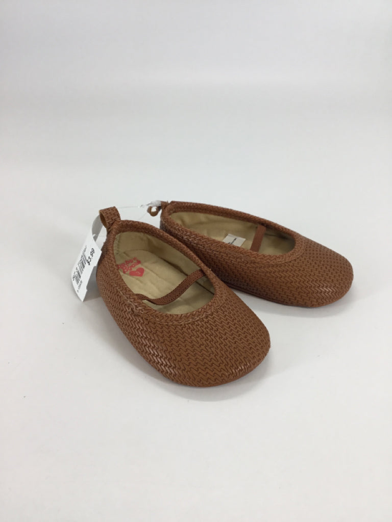 baby B'gosh Child Size 3 Toddler Tan Baby/Walker Shoes