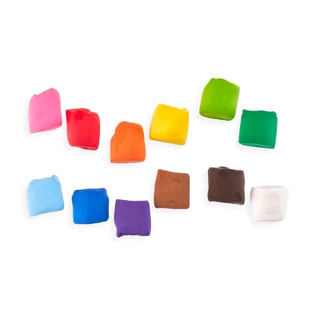 Ooly - Creatables D.I.Y. Air-Dry Clay Kit (Set of 12 colors + 3 tools)