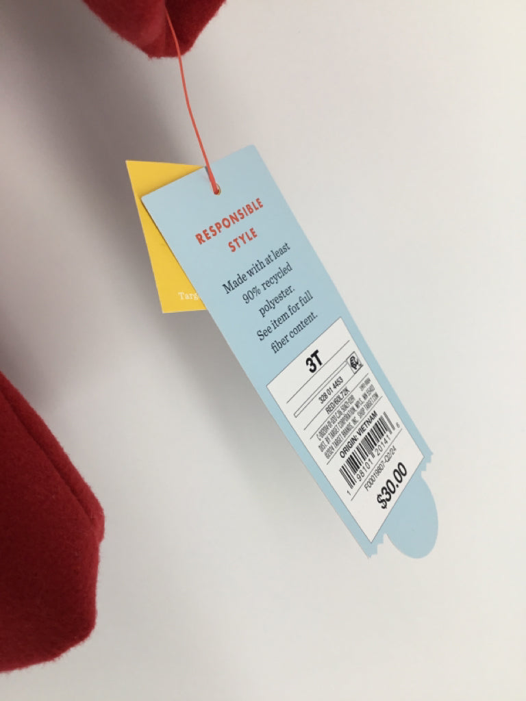 Cat & Jack Child Size 3 Red Outerwear - girls