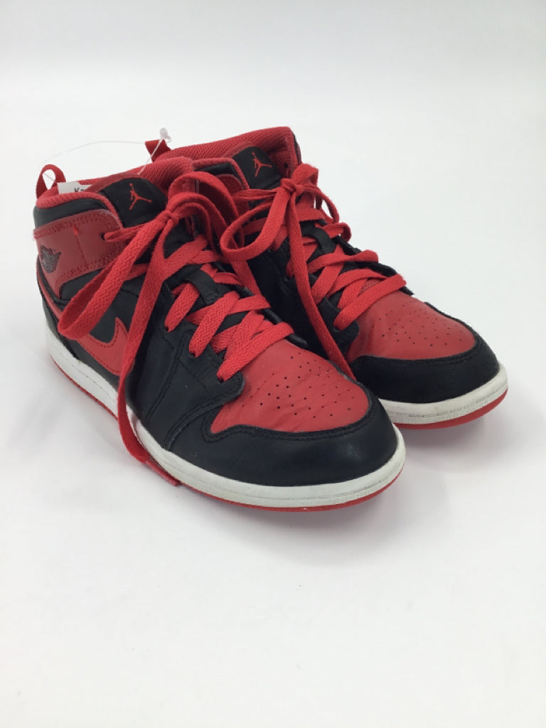 Air Jordan Child Size 3 Youth Red Sneakers