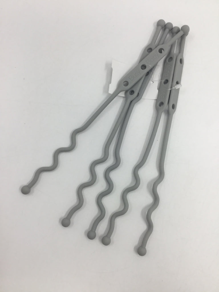 Busy Baby Gray Tethers Set of 5
