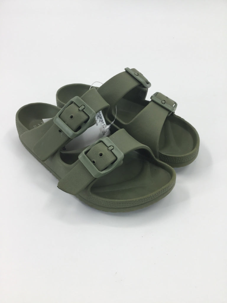 Gap Child Size 10 Green Sandals/Flip Flops