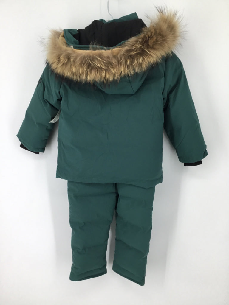 brandless Child Size 5 Green Solid Outerwear - boys