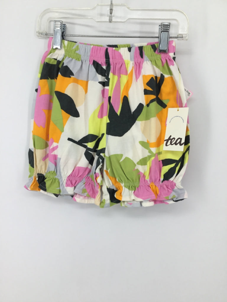 Tea Child Size 4 Multi-Color Shorts - girls