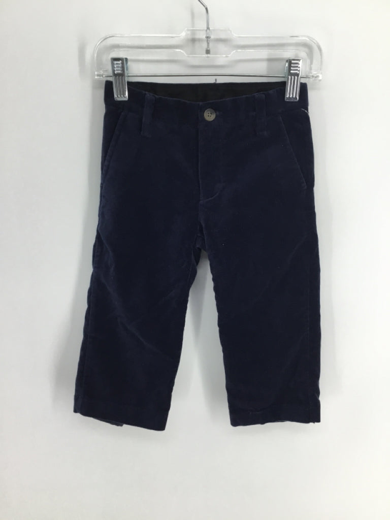 Janie and Jack Child Size 18-24 Months Navy Solid Pants - boys