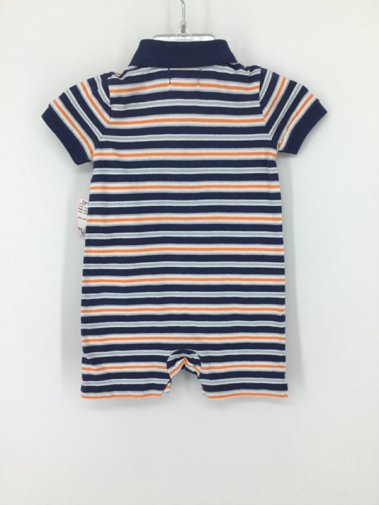 Ralph Lauren Child Size 3 Months Navy Stripe Outfit - boys