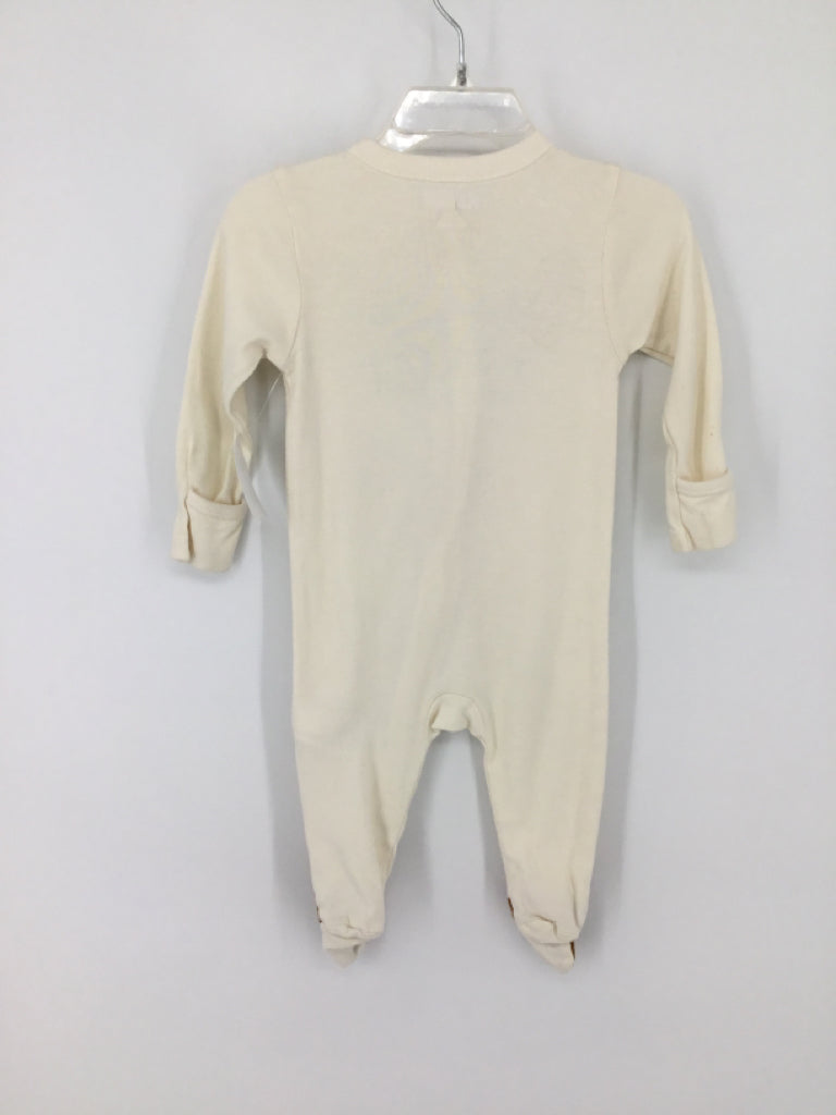 Old Navy Child Size 6-9 Months Cream Thanksgiving Sleeper