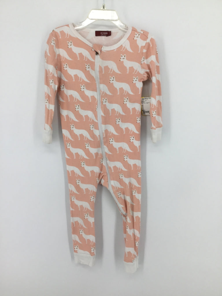 Milkbarn Child Size 2 Pink Pajamas - girls