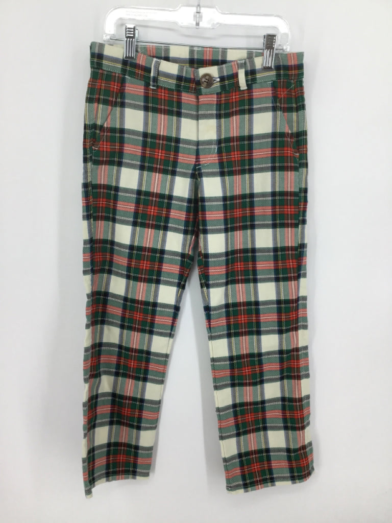 The Beaufort Bonnet Co Child Size 7 Green Christmas Pants