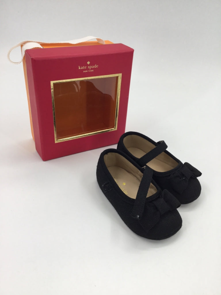 Kate Spade Child Size 4 Toddler Black Dress Shoes