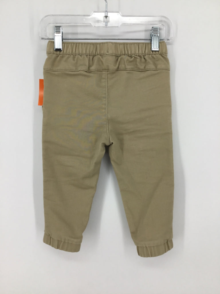 Cat & Jack Child Size 18 Months Tan Solid Pants - boys