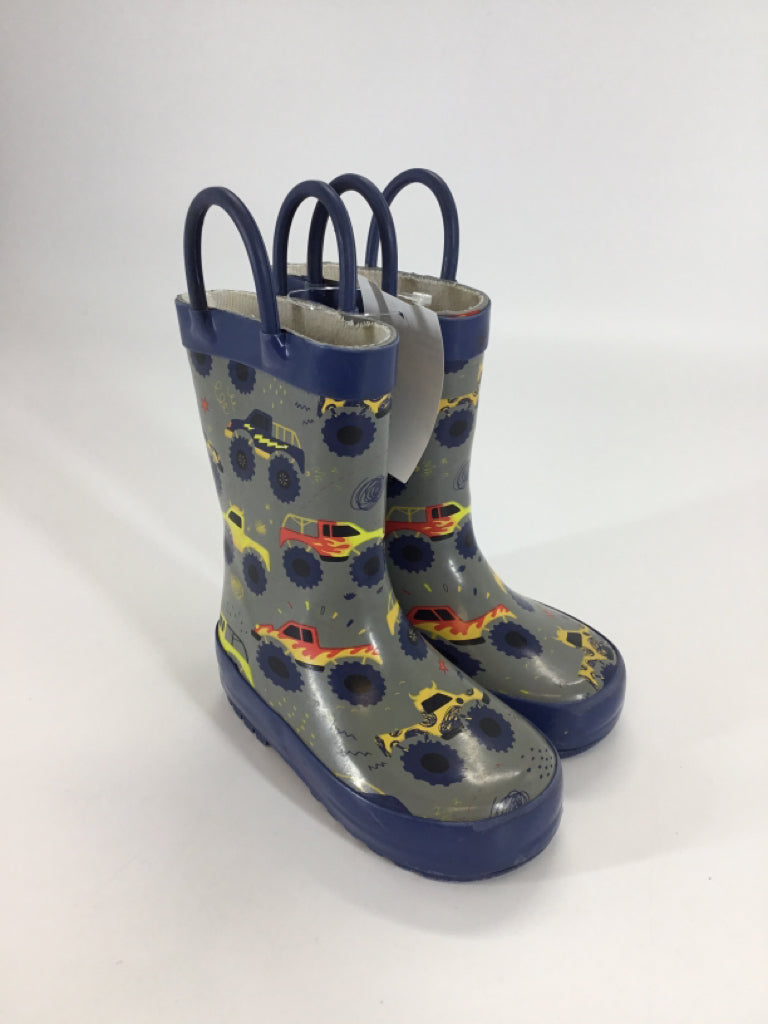brandless Child Size 5 Toddler Gray Rain/Snow Boots