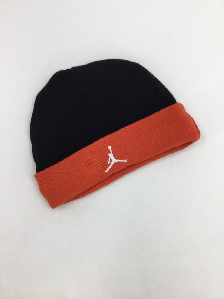 Air Jordan Child Size 0-6 Months Black Solid Hats - boys