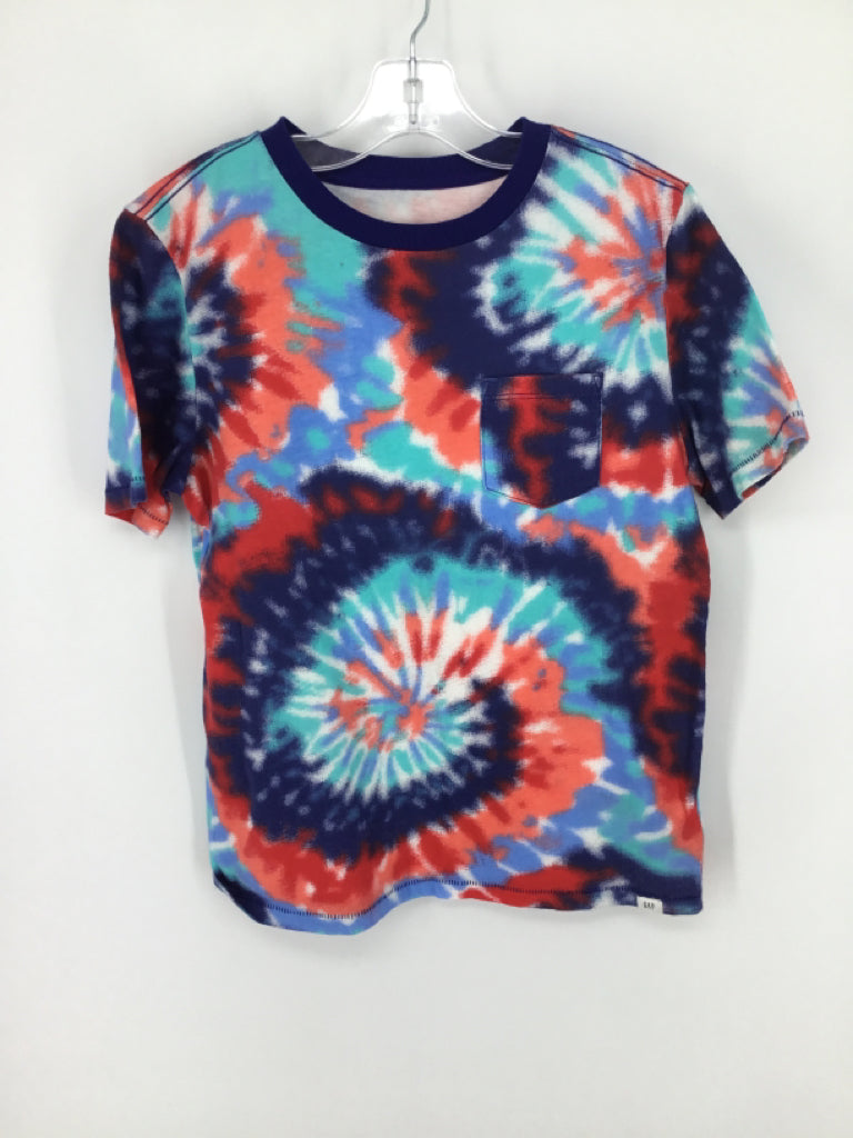 Gap Kids Child Size 10 Multi-Color Tye Dye T-shirt - boys