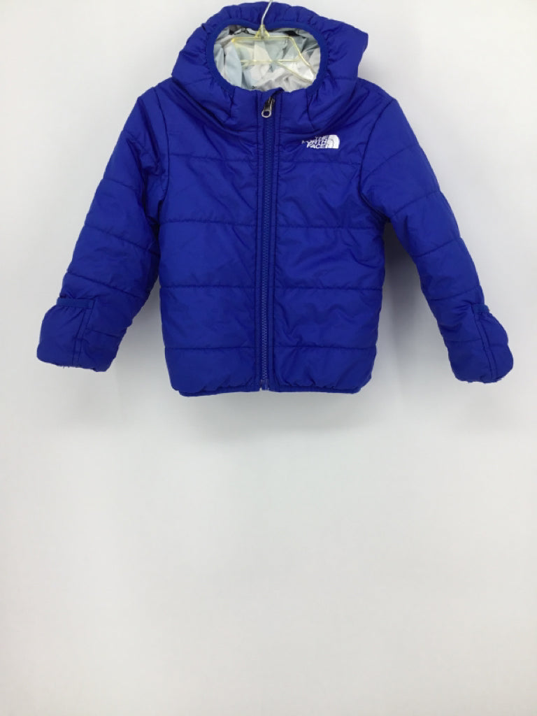 The North Face Child Size 18-24 Months Blue Solid Outerwear - boys