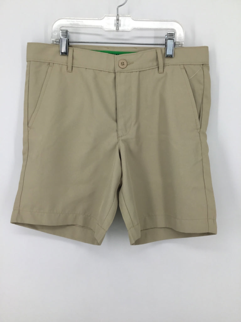 Izod Child Size 12 Tan Solid Shorts - boys