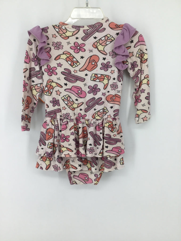 Caden Lane Child Size 6-12 Months Pink Dress - girls
