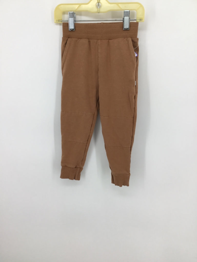 Play by Little Sleepies Child Size 2 Tan Solid Pants - boys