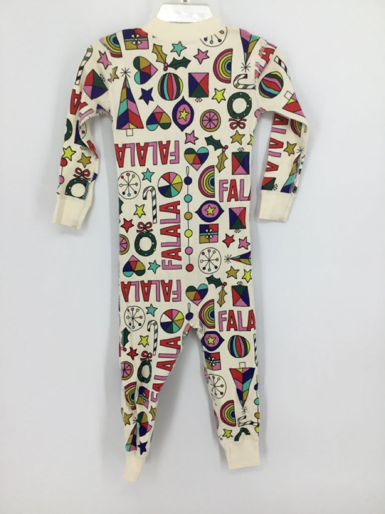 Hanna Andersson Child Size 2 Multi-Color Christmas Pajamas