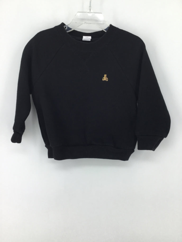 Baby Gap Child Size 2 Black Solid Sweatshirt - boys