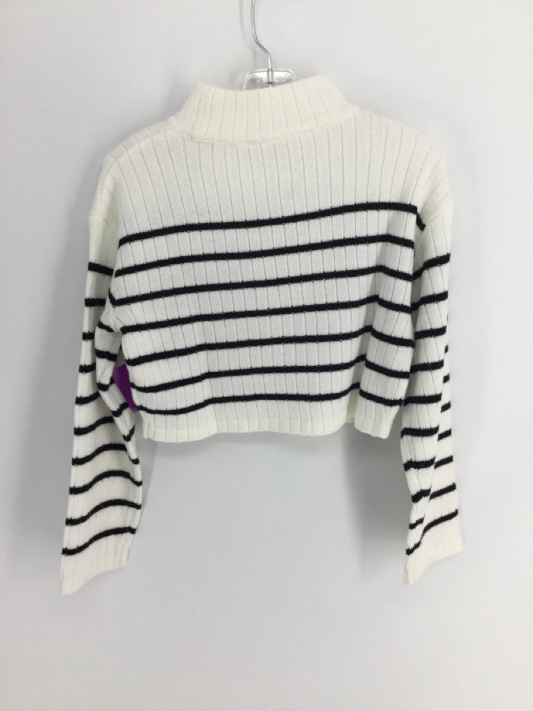 H & M Child Size 8 White Sweater - girls