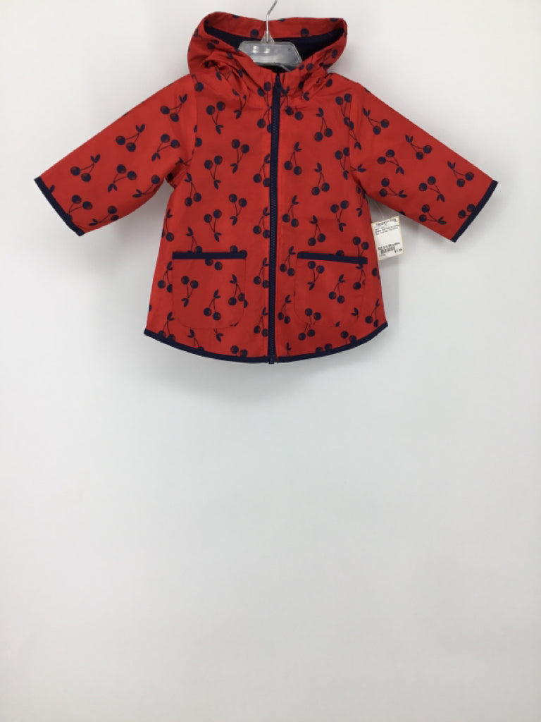 Simple Joys made by Carters Child Size 6-9 Months Red Jacket - girls