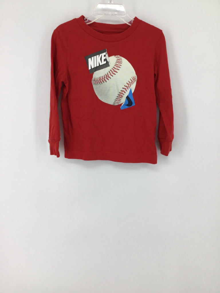 Nike Child Size 3 Red Sports T-shirt - boys