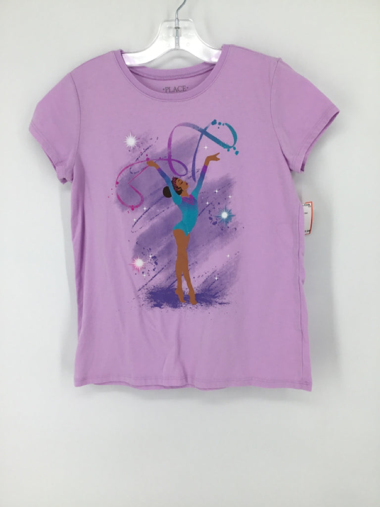 Childrens Place Child Size 10 Purple T-shirt - girls