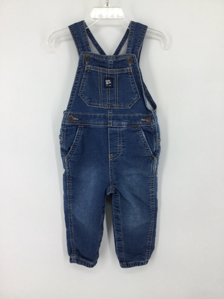 baby B'gosh Child Size 18 Months Blue Solid Overalls - boys