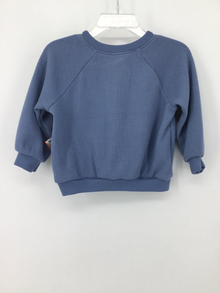 Old Navy Child Size 12-18 Months Blue Solid Shirt - boys