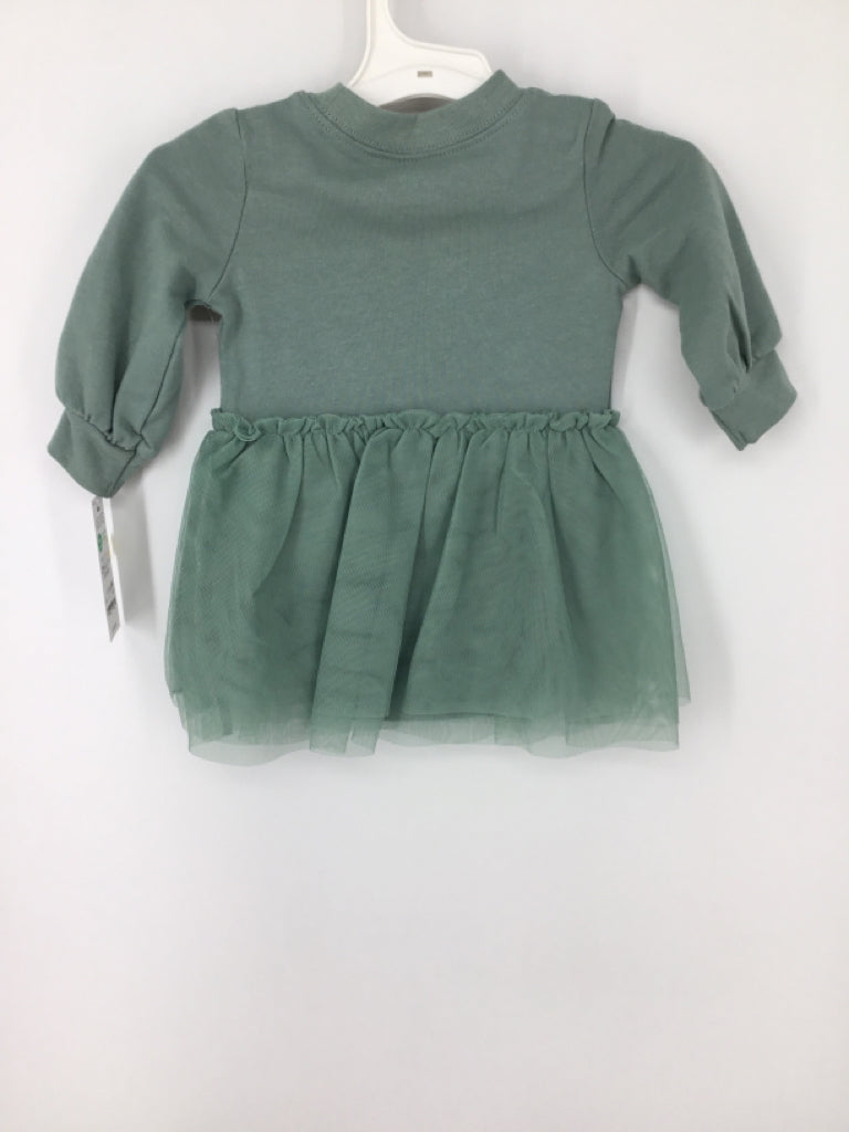 Just One You Made by Carters Child Size 6 Months Green Thanksgiving Outfit