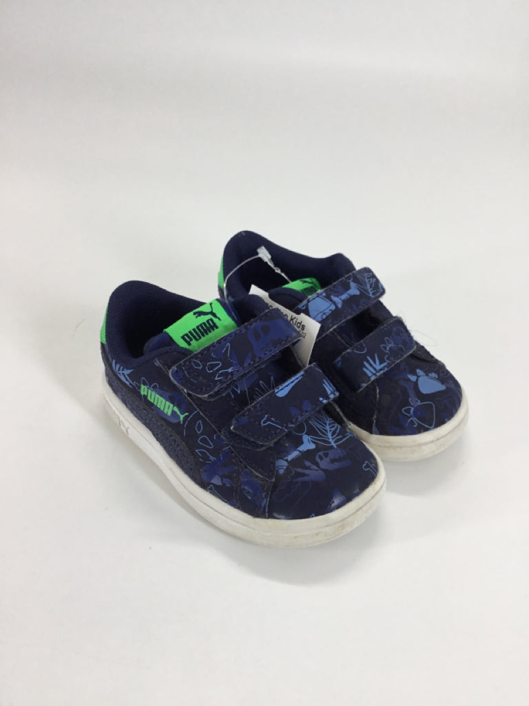 Puma Child Size 5 Toddler Navy Sneakers